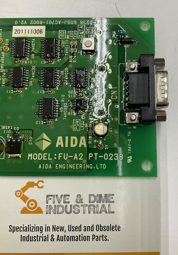 Aida Engineering FU-A2 PT-0238 AC701-R002 Encoder Pcb