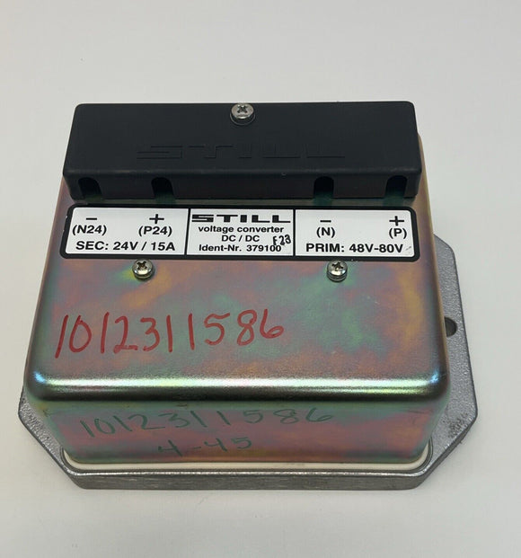 Still 379100  DC DC Voltage Convertor Sec 24V  15A  Prim 48-80V