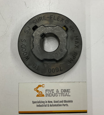 TB Woods 5JX7/8 New Sure Flex Coupling Flange - 0