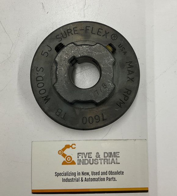 TB Woods 5JX7/8 New Sure Flex Coupling Flange