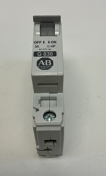 Allen Bradley 1492-CB1G030 Ser. C Circuit Breaker 3A 1/3 HP - 0