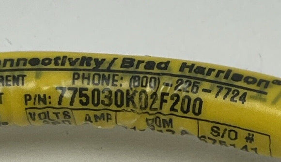 Brad Harrison / Woodhead 775030K02F200 5P M/F 20' ST/ST #18 Cable