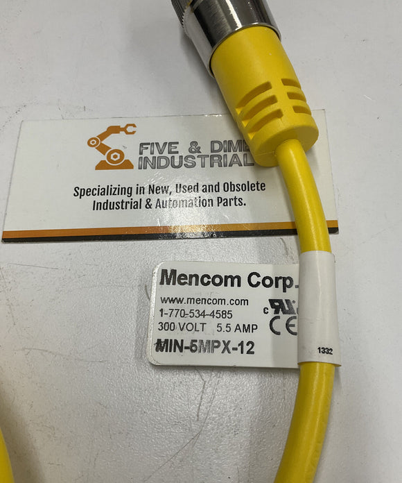 Mencom MIN-5MPX-12 Connector Cable