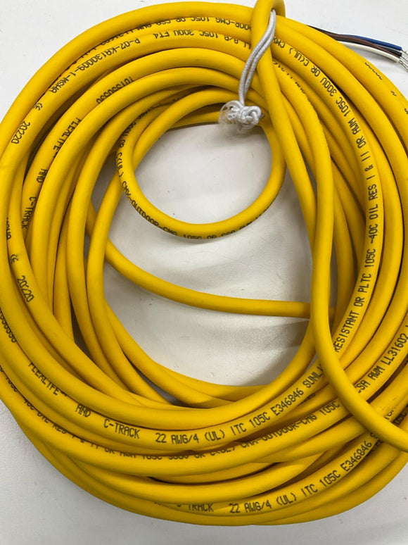 Turck WK4.43T-10 Cordset 4-Wire M12, 90 degrees Female Single-end U2437-13