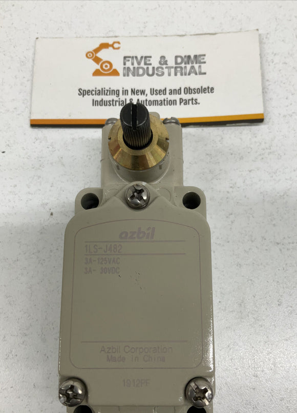 Honeywell Azbil 1LS-J482 Roller Limit Switch