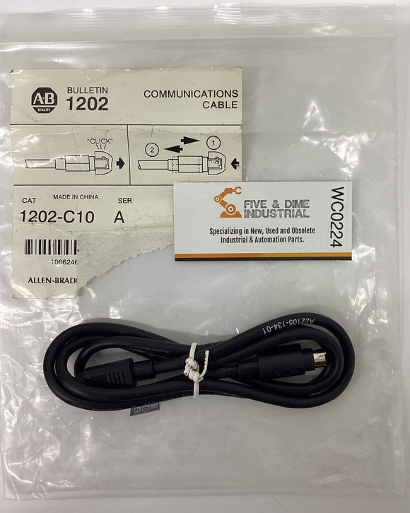 Allen Bradley 1202-C10  Ser. A Communication Cable  1-Meter
