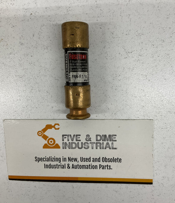 Fusetron FRN-R 1-1/2 Time Delay Fuse Lot of 2
