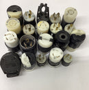 Miscellaneous Hubbell and Legrand Lot of 20 Plugs HBL2413 and more-2