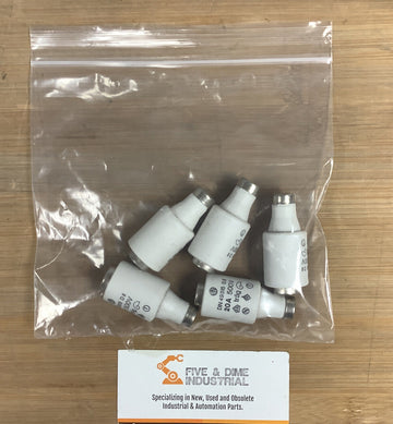 Jean Muller DIN 49515 20A 500V Fuse Lot of 5