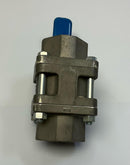 Dyna-Quip  V6S-1  3-Piece 316 Stainless Bolted In-Line Ball Valve 1'' Female Npt-5