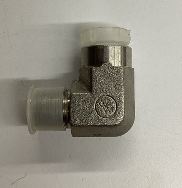 WWF 5502-06-06-SS  3/8" Male NPT X 3/8" NPT Female 90° 316 Stainless - 0
