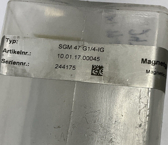Schmalz SGM-47-G1/4-IG Magnetic Gripper 10.01.17.00045