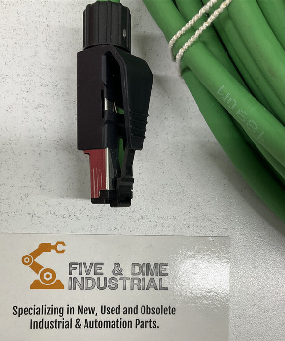 Lumberg 0985-S4742 104/18M Profinet Cable 4-Pin M12/RJ45