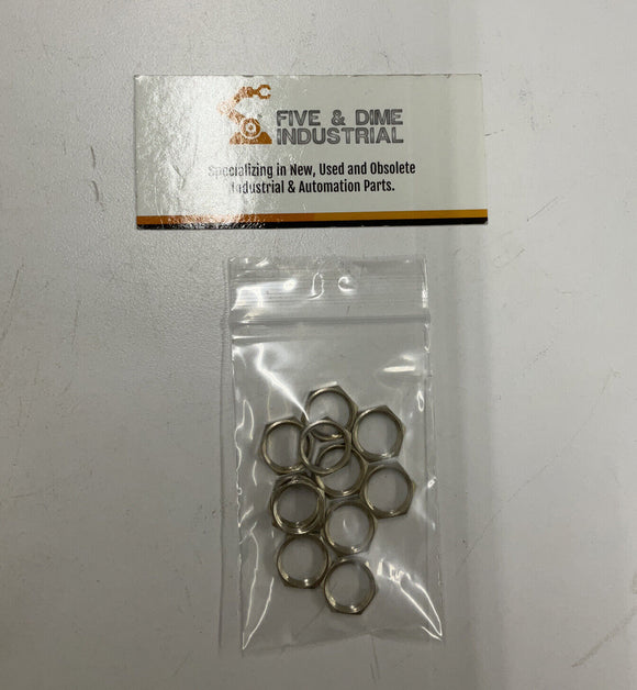 Colder Products CPC SMFPMD02 Lot of 10 Barb 1/8" Valved Panel Coupling