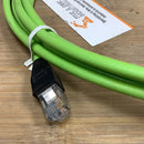 Lumberg 0985-342 104/3M Ethernet Cord 4 Pin to Male Ethernet 3M-4