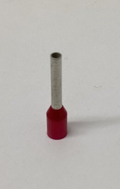 Wago 216-243 Ferrule 18 Awg Red Lot of 100