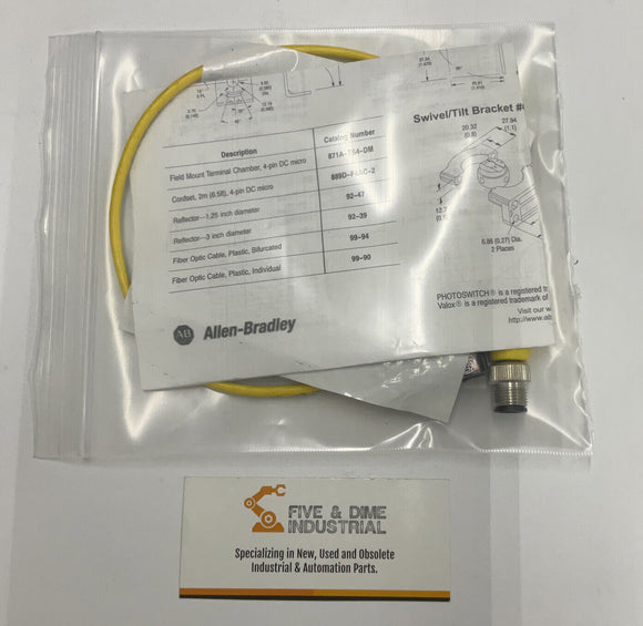 Allen Bradley 42SMP-7020-QD Ser. B Photo Electrical Sensor