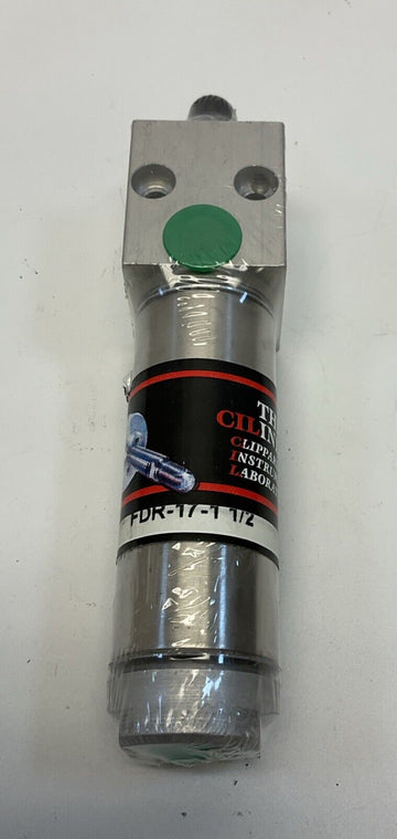 Clippard FDR-17-1-1/2 Pneumatic Cylinder 1-1/16" Bore, 1-1/2" Stroke DBL Acting - 0