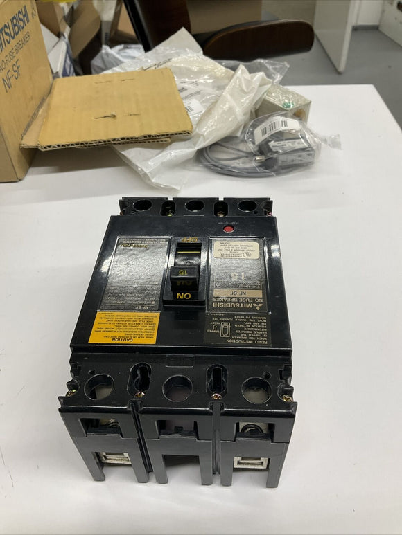 Mitsubishi NF-SF2015 No Fuse Breaker 15 Amp 2 Pole