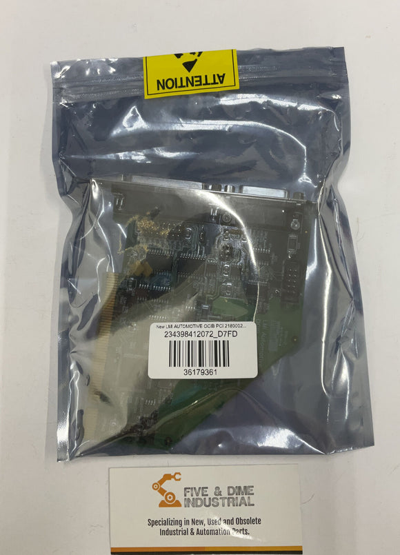 LMI Automotive OCIB PCI 21800025 Interface Card
