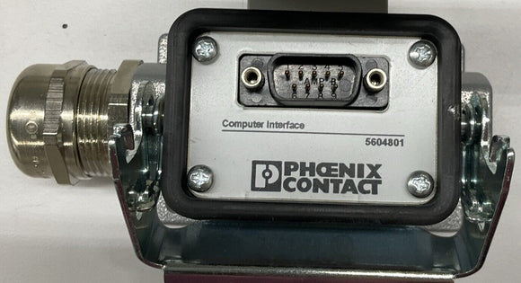 Phoenix Contact 5604801 Sub Computer Interface Connector  9-Pin
