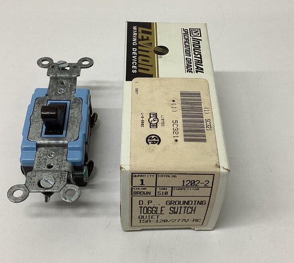 Leviton 1202-2 Double Pull Quiet Toggle Switch