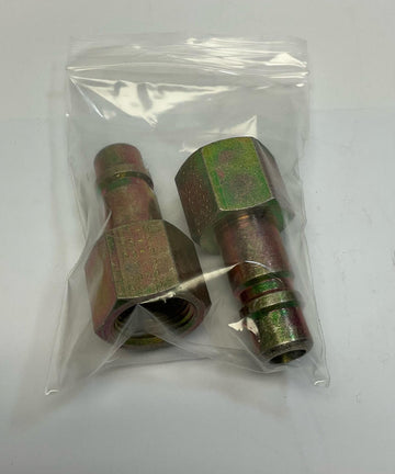 Foster  55-5  2-Pack  1/2'' Female  NPT Quick Connect Fitting - 0