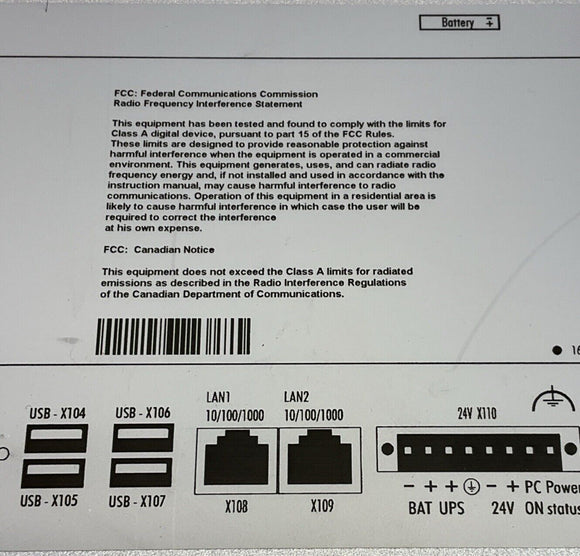 Beckhoff CP2219-1017-0000 Industrial Computer HMI Win 7 Pro X32/X64