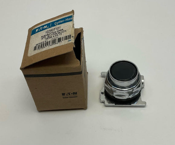 Eaton  10250T101 Black Push Button Non-Illuminated Nema 4, 4X-13
