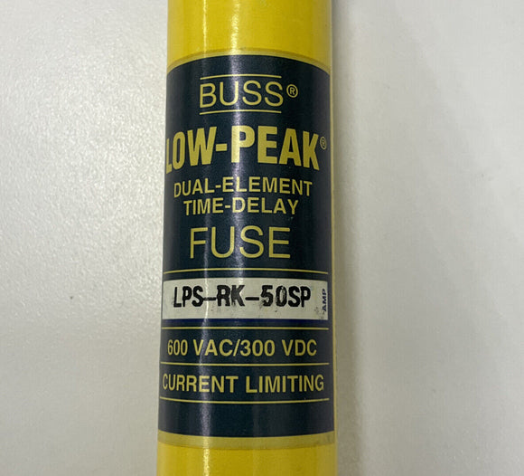 Bussman Low-Peak LPS-RK-40SP Dual-Element Time-Delay Fuse 600 VAC / 300 VAC
