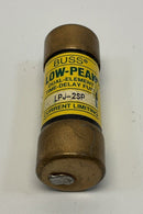 Bussmann LPJ-2SP Low-Peak 2-Amp Fuses Dual Element 600V Max. Pack of (3)-5