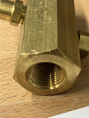 Detrol F25B 3/8" Brass Needle Valve-3