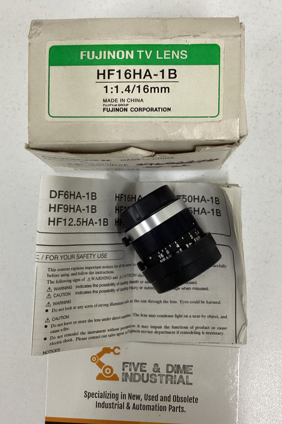 Cognex LFC-16F / 114-0083R Fujinon Lens