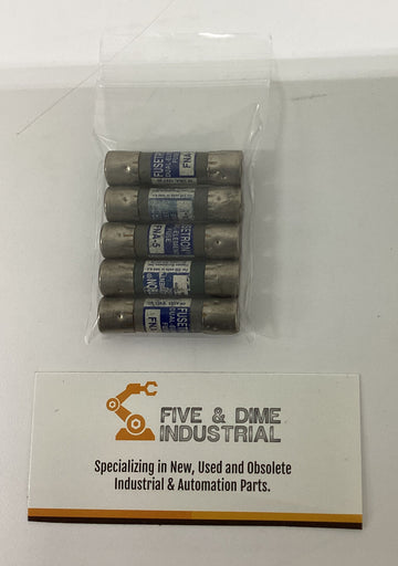 Bussmann Fusetron FNA-5 Fuses  5-Amp  125V. Lot of (5).