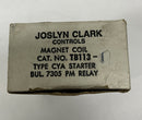 Joslyn Clark TB113-1  110/120 VAC Magnetic Coil Type CYA Starter-6