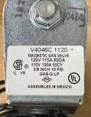 Honeywell V4046C-1120 3/8" 120V Magnetic Gas Valve 10' Leads-3