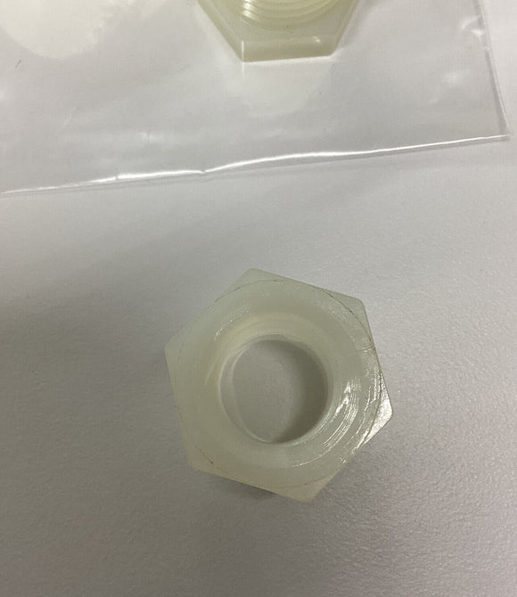 Morse 18664W / HH18197 (PKG of 5) 1/2" X 3/8" Nylon Hex Bushing