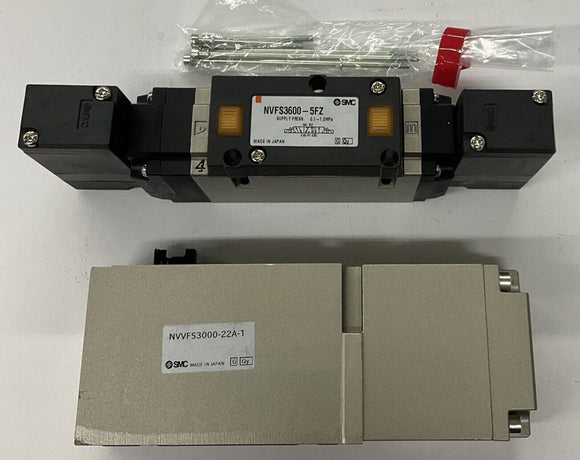 SMC NVFS3600-5FZ Pneumatic Solenoid Valve
