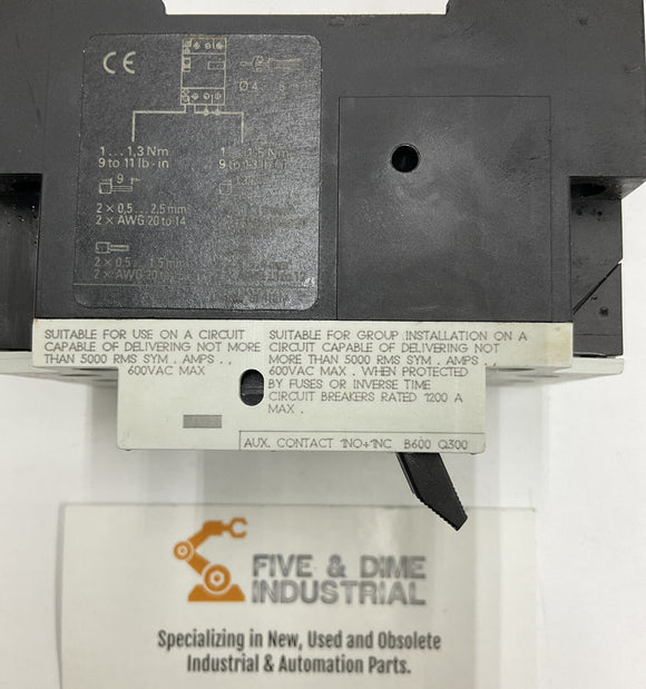 Siemens 3VU1300-1MK00 Circuit Breaker 4-6A