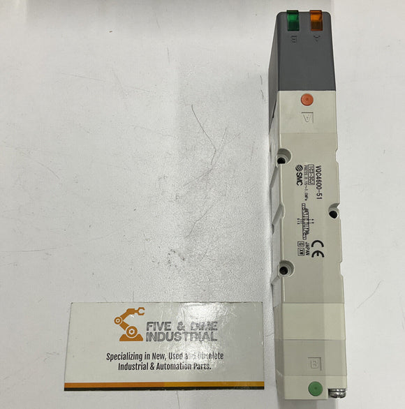 SMC VQC4600-51 Solenoid Valve 5-Part 24 VDC