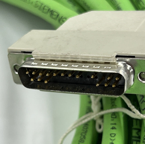 Siemens 6FX8002-2EQ16-1BH0 17 Meter Signal Cable w Sub D Connectors