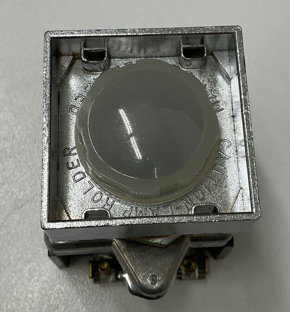 Eaton Cutler Hammer E22H9 Amber Indicator Lamp Assembly