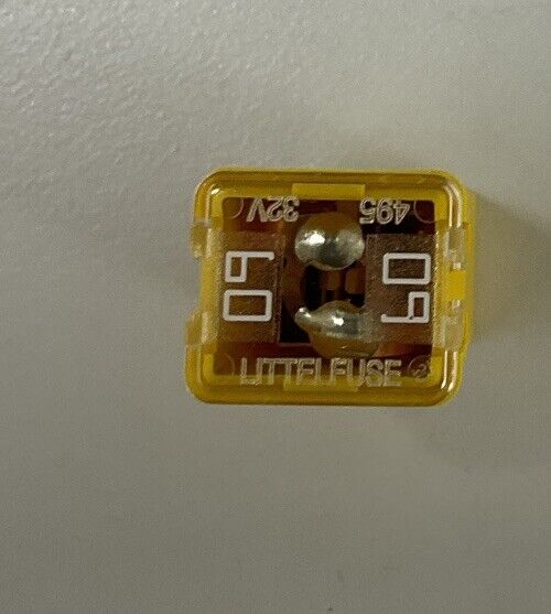 Littelfuse JCAS60 60 amp Automotive Fuses Lot of 3