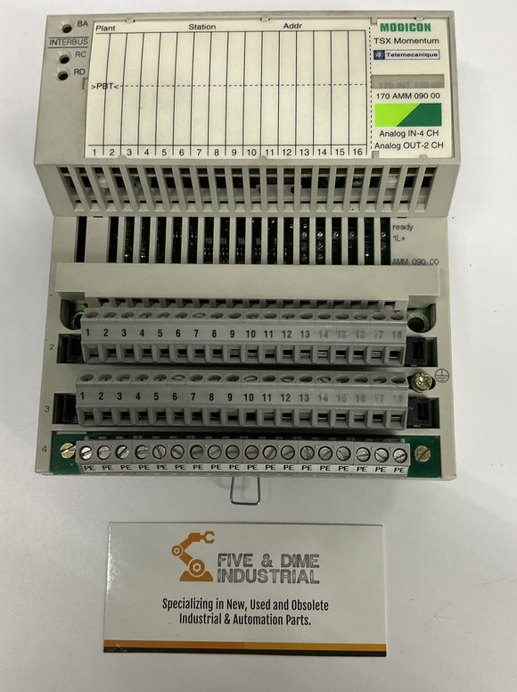 Schneider 170-AMM-090-00 TSX Momentum Module Modicon
