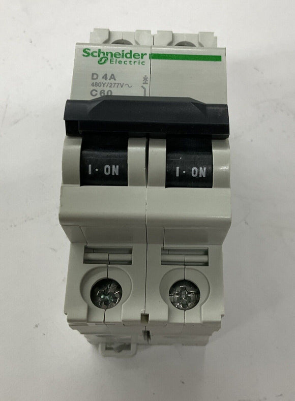 Schneider Electric MG24519 4-Amp, 2-Pole 277/480 Circuit Breaker