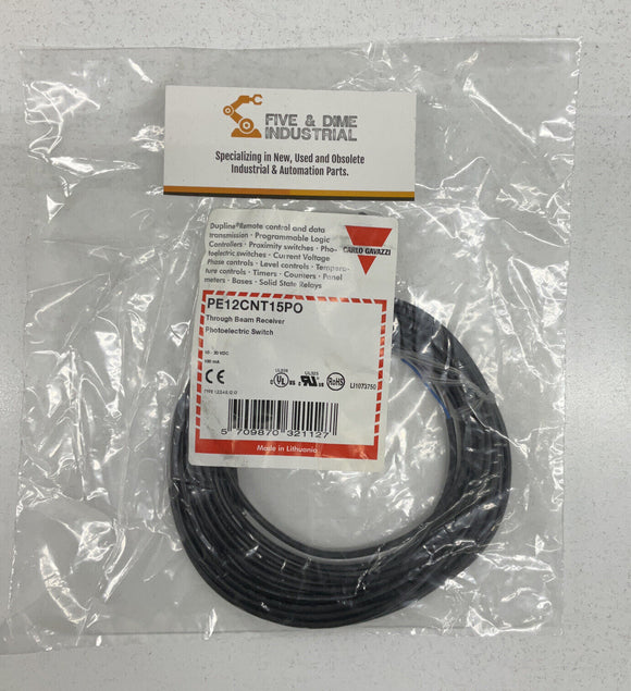 Carlo Gavazzi PE12CNT15PO Photoelectric Receiver Sensor
