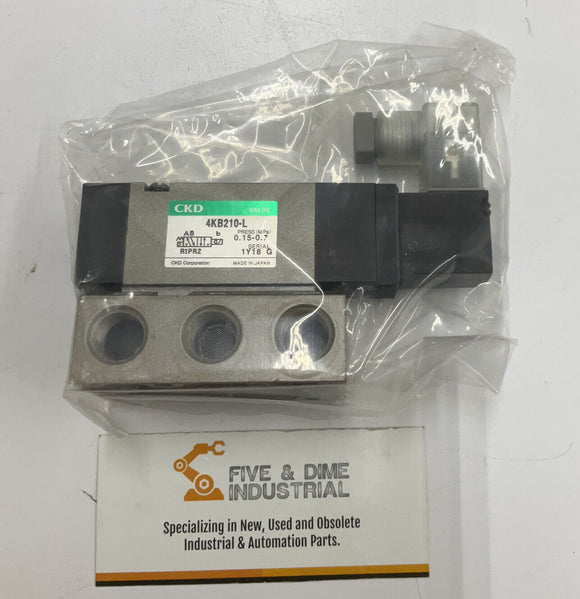 CKD 4KB210-08-L-DC24V Solenoid Valve