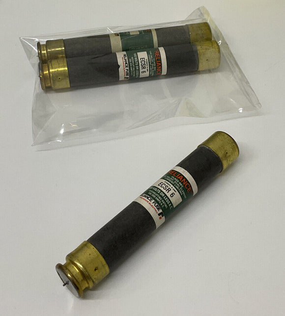 Reliance ECSR10 Lot of (3)  Time Delay Dual Element Fuse