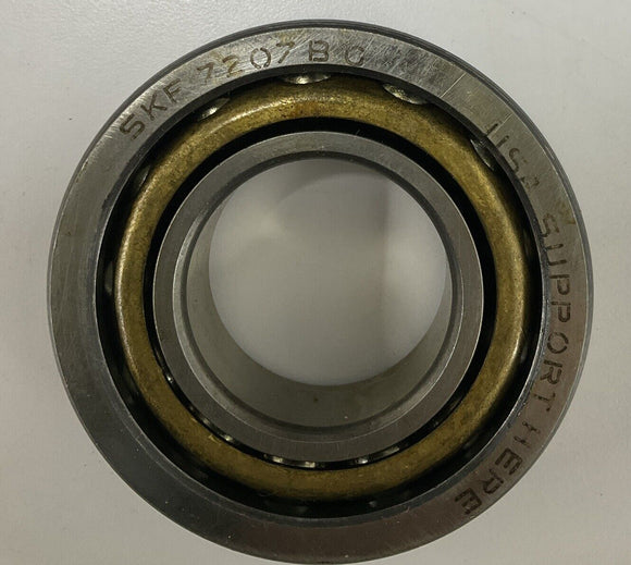 SKF 7207BG Single Row Angular Contact Ball Bearing