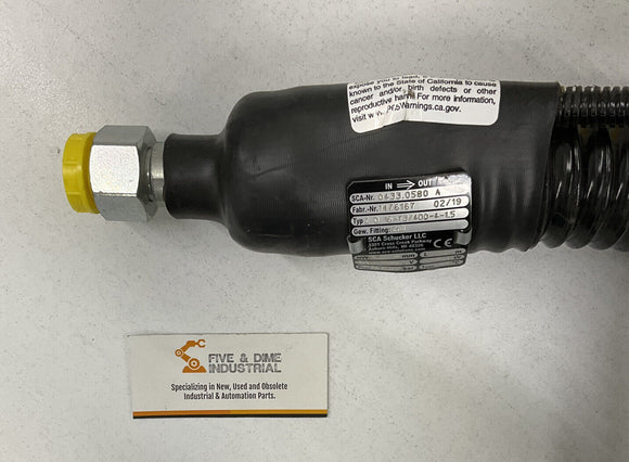 SCA Schucker 0433.0580 Heated Hose 230V 300W 1.5 Meters